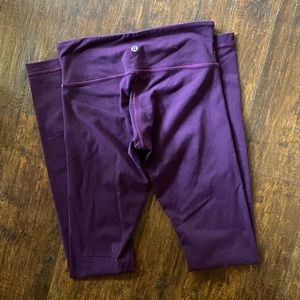 Purple lululemon leggings